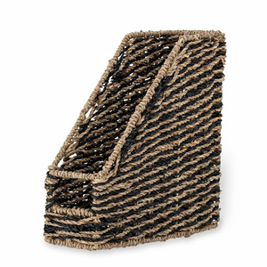 Great quality seagrass book & file container natural magazine holder home office table decorations - Product Image 1