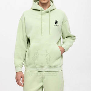 Servicio OEM al por Mayor, Trajes Deportivos de Forro Polar para Hombre, Diseño de Primera Calidad, Ligeros, de Color Sólido, con Capucha - Product Image 3