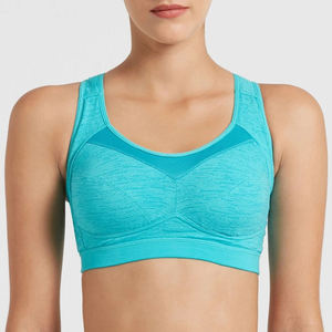 Vêtements de sport grande taille, soutien-gorge de sport pour femme, séchage rapide, en spandex/nylon, simple devant, sublimation, soutien élevé, dos nageur - Product Image 4