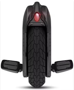 ยูนิไซเคิลไฟฟ้าแบบล้อเดียว รุ่นใหม่ คุณภาพดั้งเดิม ขนาด 16 นิ้ว 2500 วัตต์ สำหรับผู้ใหญ่ สีดำ V12 In motion - Product Image 1