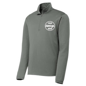 Servicio OEM al por mayor personalizado cuarto cremallera diseño 1/4 cremallera poliéster sudaderas en blanco Golf pulóver para hombres sudaderas con capucha hombres - Product Image 3