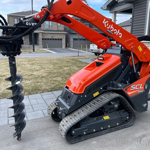 Minicargadora de dirección deslizante SCL 1000 usada a la venta, cargadora frontal de 2 toneladas con cojinete de motor y componentes de núcleo de bomba - Product Image 6