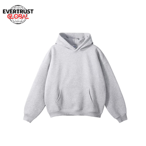 Sudadera con Capucha Personalizada para Hombre de Alta Calidad, 100% Algodón, Talla Grande, Tejida, Antiencogimiento, Diseño Liso - Product Image 2