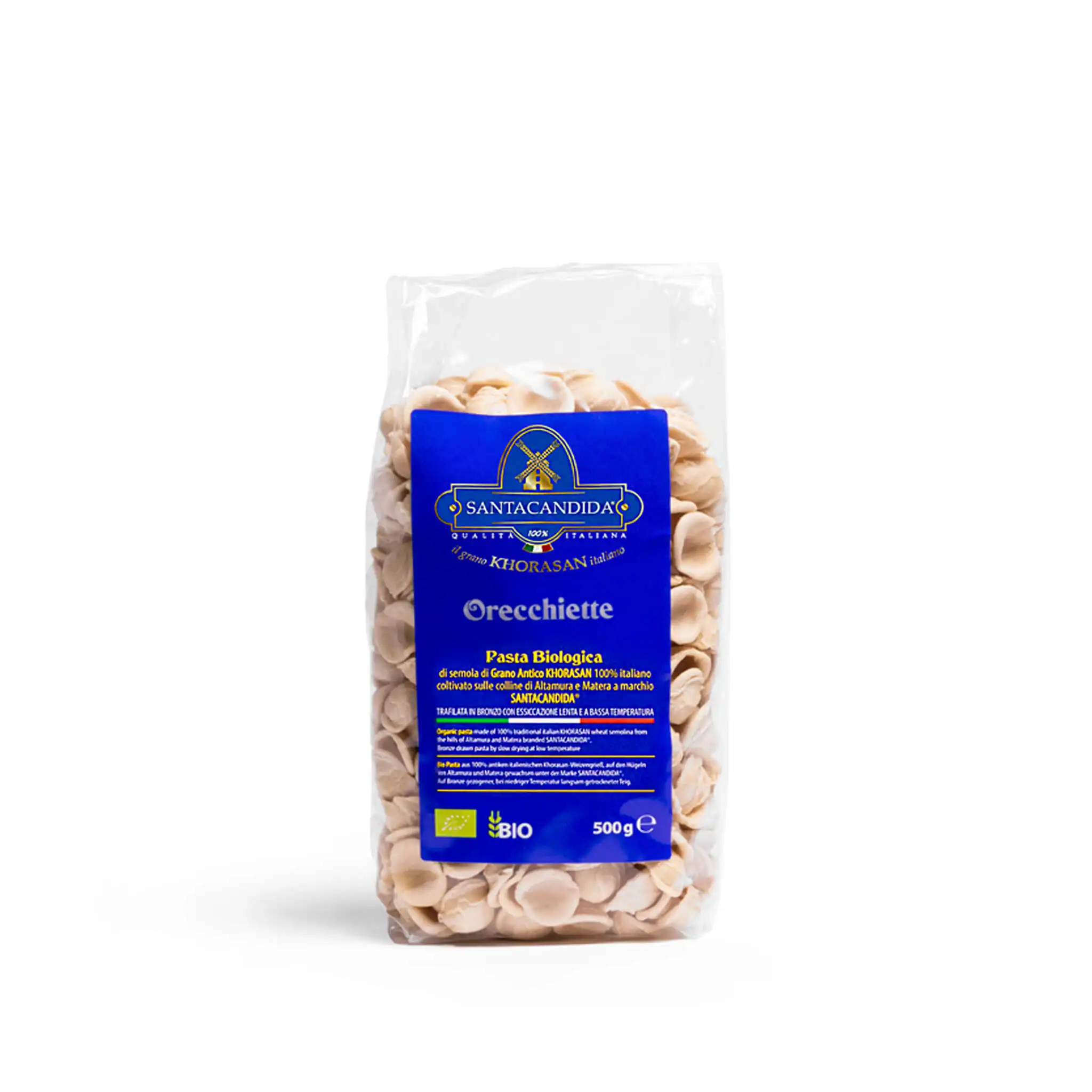Best selling Product 2022 | Hand Made Artisanal Organic Pasta Orecchiette with Turnip Greens in 500 gr Bag