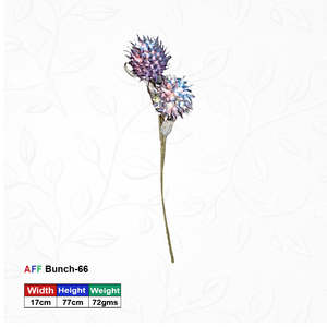 Planta Decorativa Artificial de Ajo Espinoso Exótico AFF Bunch-66 - Product Image 1