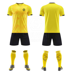 Uniforme de Fútbol para Hombre, Venta Directa de Fábrica, Unisex, Alta Calidad, Personalizado con Impresión Digital, Secado Rápido, Manga Corta, para Todas las Temporadas - Product Image 3