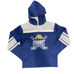 Sudadera con capucha de hockey de 100% algodón personalizada, ropa deportiva de sublimación con patrón sólido, tela de lona amigable con el invierno - Product Image 4