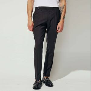 Pantalones cargo informales ligeros para senderismo al aire libre para hombres, pantalones de cintura media para jóvenes, ajustados, de lana, lavados, de calle alta - Product Image 1