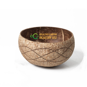 Bol en coquille de noix de coco naturelle durable avec cuillère pour logo sans bougie Matériau de haute qualité fabriqué au Vietnam - Product Image 6