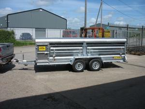 Remolque de ganado de servicio pesado 8x5 para transporte seguro de animales - Product Image 5