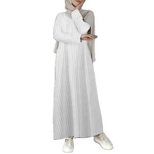 2023 ropa islámica para mujer Abayas elegante bordado y bata Hijab plisada para Eid Ramadán otras ocasiones festivas - Product Image 1