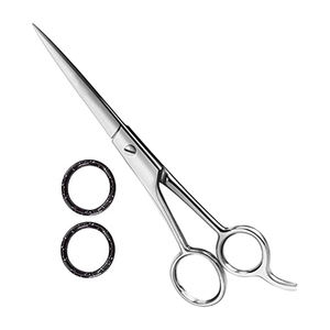 Tijera de pelo de acero inoxidable de alta calidad QNQ a la venta a bajo precio Tijera de pelo de fábrica hecha profesionalmente - Product Image 3