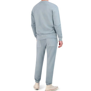 Nouveauté Sweat-shirt décontracté pour homme, coupe classique, uni, délavé au soleil, 100% coton, design personnalisé, chaud, confortable pour l'hiver - Product Image 2