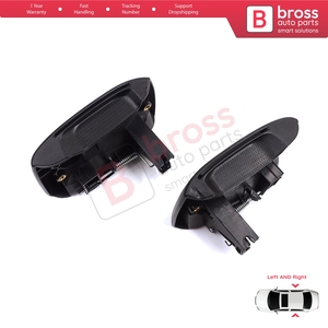 Poignée d'ouverture de porte coulissante extérieure gauche et droite BDP1558 noire pour Kangoo KC Express FC Kubistar MK1 X76 8200107371 820010737 - Product Image 3