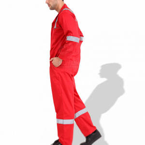 เสื้อผ้านิรภัยสำหรับงานก่อสร้างเสื้อผ้านิรภัยบริการผลิตโลโก้ตามสั่ง - Product Image 4