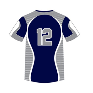 Prix de gros, maillots de baseball en tissu polyester respirant à col en V, entièrement boutonnés, sur mesure avec nom et numéro d'équipe sublimés - Product Image 3