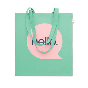 Shopper personalizzate in cotone | Borse ecologiche riutilizzabili con logo per aziende - Product Image 1