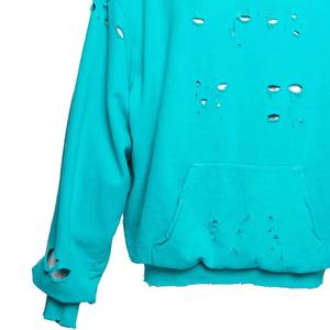 Sweat à capuche vintage délavé pour homme Streetwear délavé à l'acide sans côtes 100% coton col à capuche impression numérique - Product Image 2