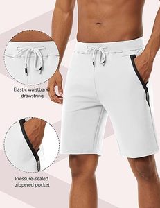 Pantalones cortos de verano clásicos para hombres diseñados para una comodidad fresca, sensación ligera y estilo fácil - Product Image 5