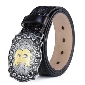 Cinturón de cuero para hombre Cinturón de cuero de oficina para hombre de cuero sólido real de grano completo en servicio OEM de bajo precio - Product Image 4