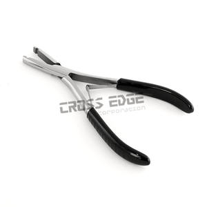 Venta al por mayor de herramientas para extensiones de cabello de salón, alicates para rizar el cabello con microperlas, alicates para cuentas de ondas de playa de acero inoxidable de 5 pulgadas - Product Image 1