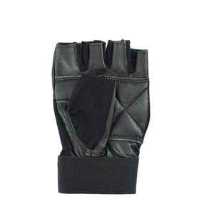 Gants de gymnastique à demi-doigt avec logo personnalisé Gants d'entraînement en cuir Support de poignet pour musculation Entraînement de fitness haltérophilie - Product Image 4