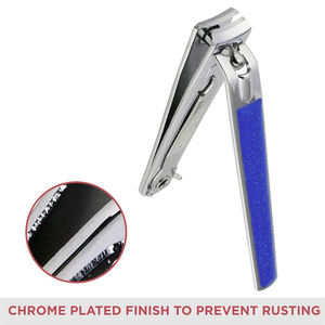 สติกเกอร์สีม่วงที่ตัดเล็บใบมีดตัดซุปเปอร์คาร์บอนสูงที่ตัดเล็บสำหรับใช้ในบ้านและร้านเสริมสวย - Product Image 2