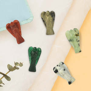 Ange en cristal naturel Feng Shui 2,4 cm (1 pouce) - Product Image 2