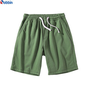 Shorts de sport décontractés pour hommes personnalisés, logo personnalisé, toile 100% polyester 160 g/m², taille mi-élastique, séchage rapide, respirant, rivet OEM - Product Image 2