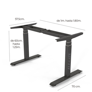 Scrivania Elettrica Regolabile Programmabile in Metallo - Product Image 4