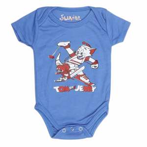 ชุดรอมเปอร์เด็กแรกเกิด - สีฟ้า - Product Image 1