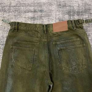 กางเกงยีนส์ขายาวสำหรับผู้ชาย, กางเกงยีนส์ขาบานสีน้ำเงินขากว้างทรงหลวมสไตล์เกาหลี2025ใหม่ - Product Image 3