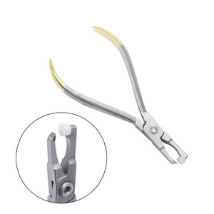Meilleur fabricant de pinces pour retirer les bandes postérieures dentaires, pinces de démontage de bandes, acier inoxydable, instrument orthodontique, OEM acceptable - Product Image 1