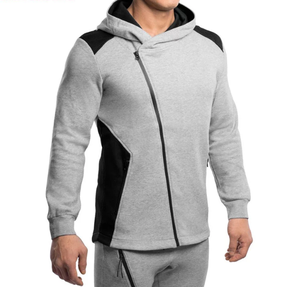 100% coton blanc recadrée Vintage lourd personnalisé sweat à capuche zippé polaire sweat à capuche zippé personnalisé vêtements de rue sweats à capuche - Product Image 6