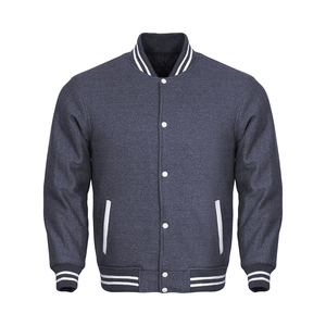 แจ็คเก็ตบอมเบอร์สำหรับผู้หญิง, แจ็คเก็ตแขนยาวเสื้อกีฬาเบสบอล - Product Image 2