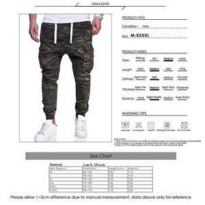 กางเกงวิ่งผ้าใบน้ำหนักเบาเข้ารูปสำหรับผู้ชายกางเกงออกกำลังกายดีไซน์พราง - Product Image 6