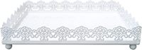 Plateau miroir de Noël Nouveau design fait main Ustensiles de cuisine Vaisselle à manger Articles de décoration Articles de maison Fabricant en gros Exportateur