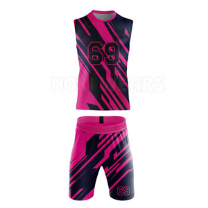 Uniforme de football américain 7v7 confortable à faible MOQ, nouvelle conception en vente chaude, uniforme de football américain 7v7 - Product Image 2