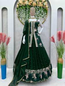 Hermoso Top De Fiesta Lehenga Con Dupatta - Product Image 4