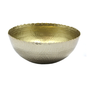 Forme ronde cuisine et dessus de table bol en métal en fer couleur noire bol de service et bols décoratifs faits à la main en vrac - Product Image 2