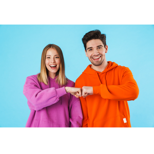 เสื้อฮู้ดผ้าฝ้ายแขนยาวสีดำสำหรับผู้ชายพิมพ์ลายแบบสวมหัว - Product Image 6