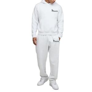 Ensemble de survêtement décontracté pour homme en coton 100% - Pull oversize, pantalon de jogging léger et sweat à capuche - Idéal pour l'hiver - Product Image 4
