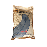 Meilleure vente de bitume d'asphalte mélangé à froid de 25kg, application facile et rapide pour la réparation de nids-de-poule par tous les temps, produit d'exportation garanti
