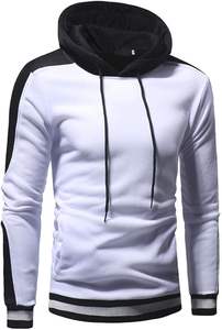 Sudadera con capucha de invierno para hombre Impresión digital con cuentas 100% Algodón Fleece Sudadera con capucha de manga larga - Product Image 2