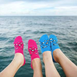 Chaussettes invisibles pour femmes et hommes coupe basse cheville courte anti-dérapant athlétique course nouveauté décontracté chaussettes à doublure invisible - Product Image 6