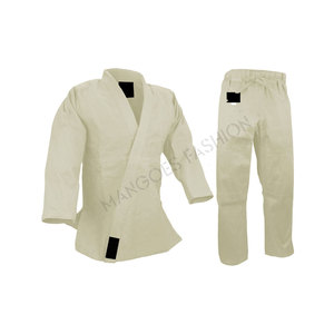 Ensemble de Kimonos de Jiu-Jitsu de Haute Qualité 100% Coton Uniformes d'Arts Martiaux Premium avec Couleur et Logo Personnalisables pour l'Entraînement de Judo, de Karaté et de MMA - Product Image 1