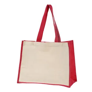 Borsa Shopper Personalizzata in Cotone e Juta Falesia, Borse Promozionali Personalizzabili - Product Image 3