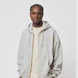 Latest Design Fancy Custom Side Zipper <b>Hoodie</b> for Street Wear for <b>Men</b> Women Super Soft <b>Thick</b> Fleece Zipper Hoodies - Product Image 2