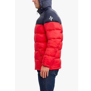 Top New Faction SHINY PUFFER JACKET-Chaqueta de plumón acolchada púrpura para hombre Chaqueta de invierno hinchada con logotipo personalizado de ATLANTIC - Product Image 4