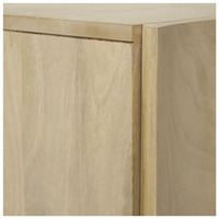Table de chevet moderne en bois naturel du milieu du siècle Table de chevet en bois de manguier à tiroirs design pour chambre à coucher